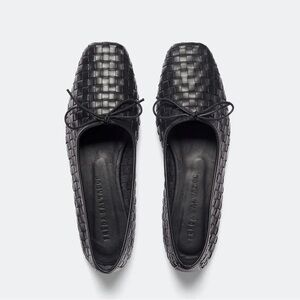 Frēda Salvador Black Jada Woven Flats